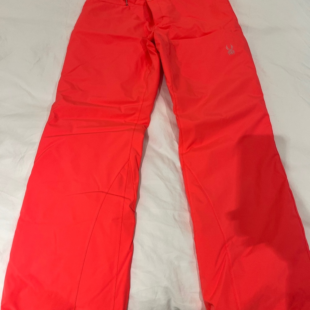 Spyder ski pants, size 6